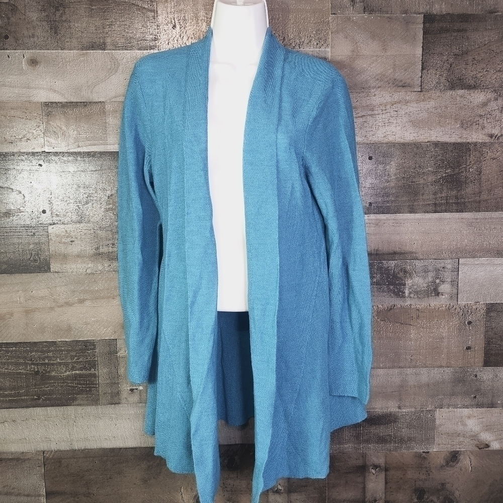 EILEEN FISHER Wool Cardigan Small